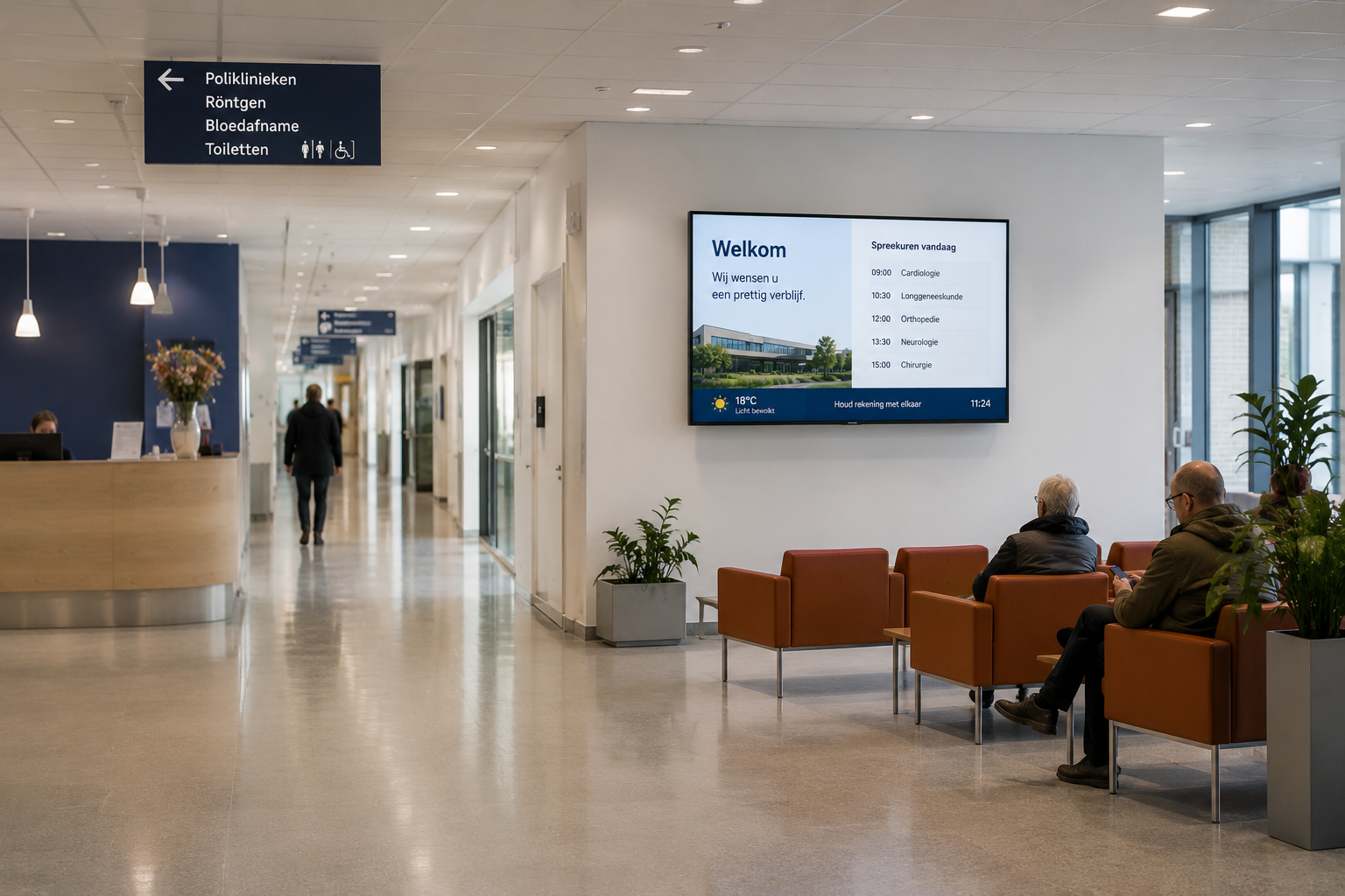 Narrowcasting in de zorg: betere informatie voor patiënt, bezoeker en medewerker